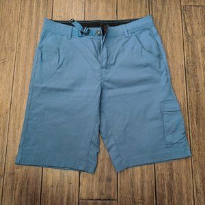 Prana Stretch Zion Shorts Blue Size M